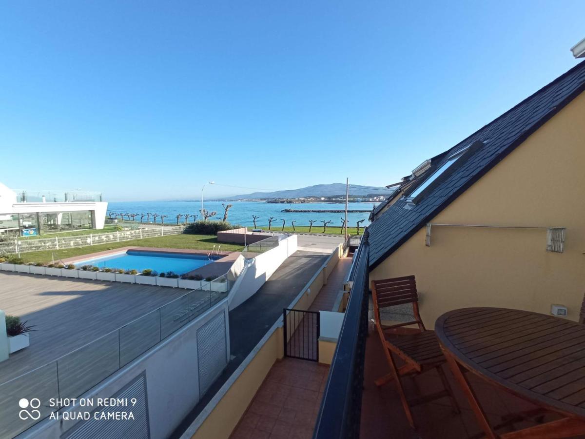 Ático con dos terrazas Apartamento Foz Exterior foto