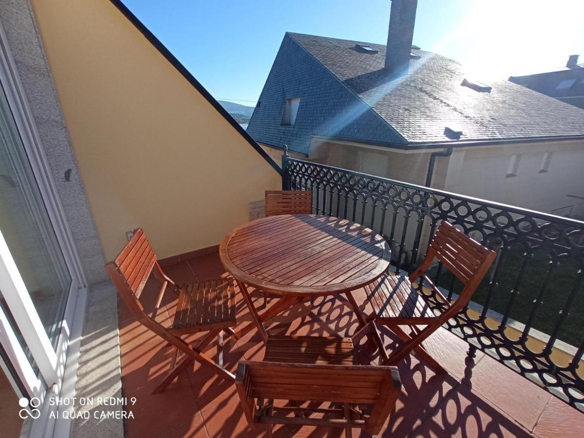 Ático con dos terrazas Apartamento Foz Exterior foto