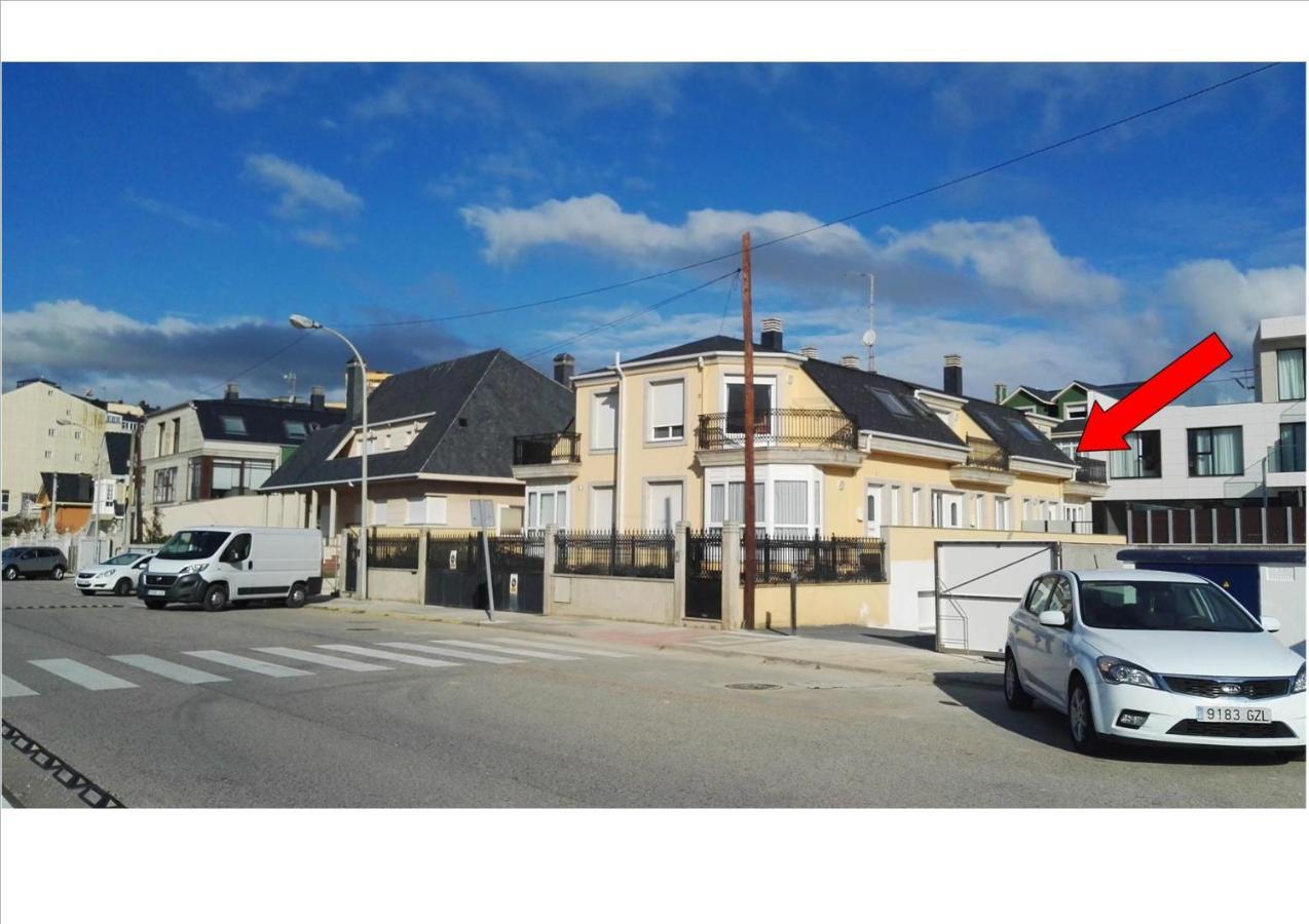 Ático con dos terrazas Apartamento Foz Exterior foto